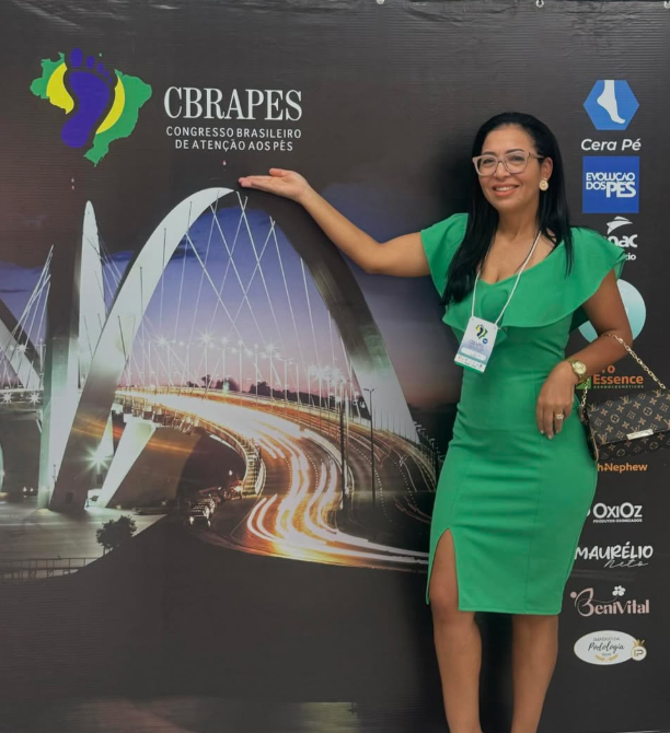 Registro da Lena em conferência CBRAPES